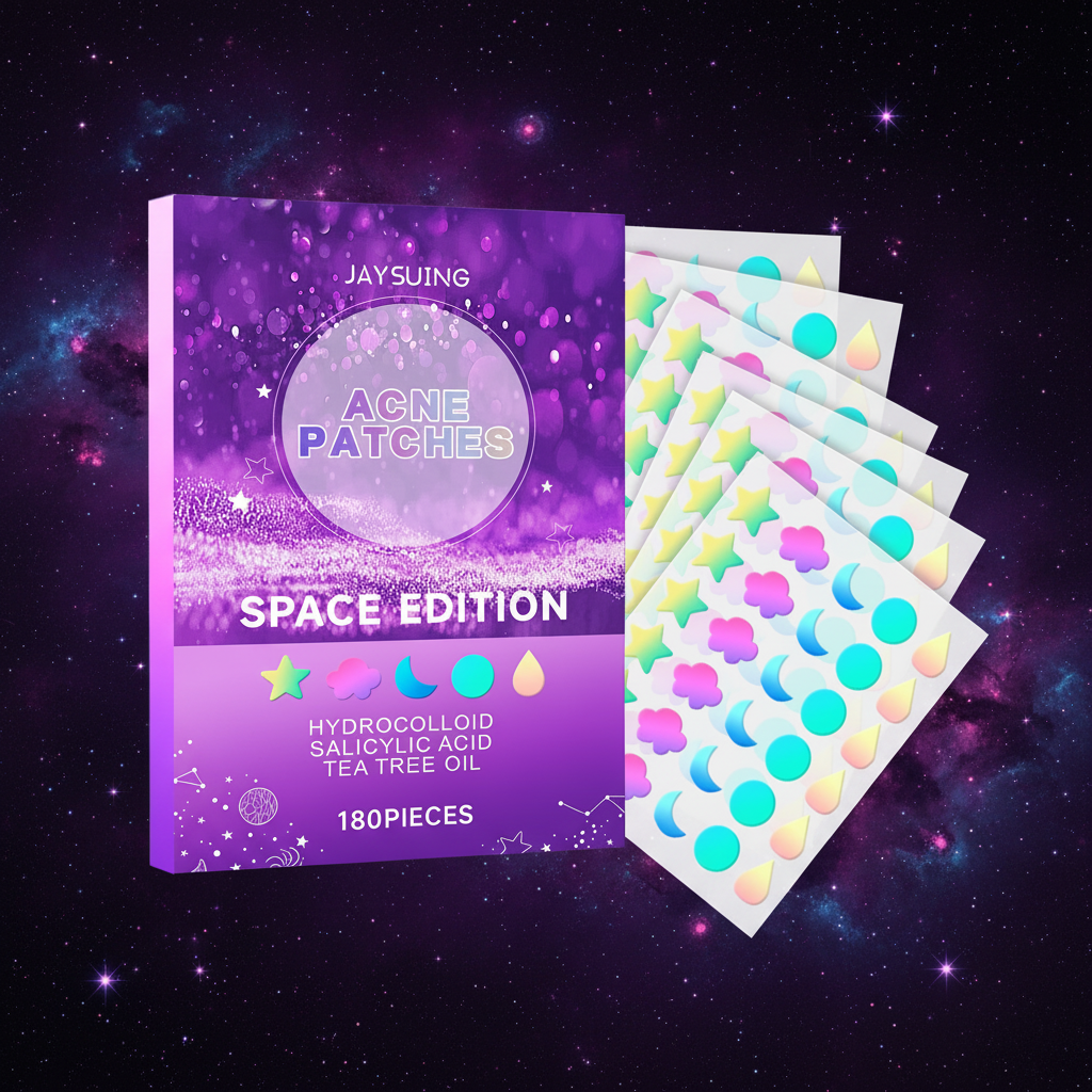 Patches Anti-Borbulhas Space Edition — 180 Unidades com Ácido Salicílico e Óleo de Árvore do Chá