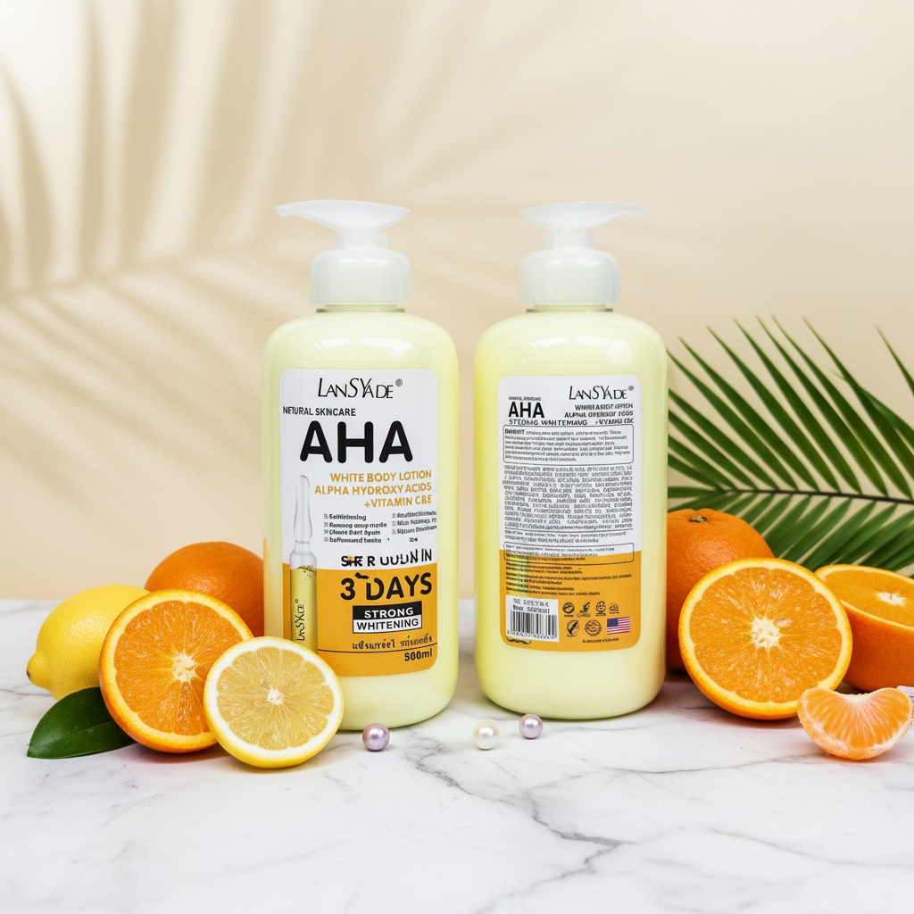 Loção Corporal Vitamina C e E Iluminadora e Hidratante — 500ml
