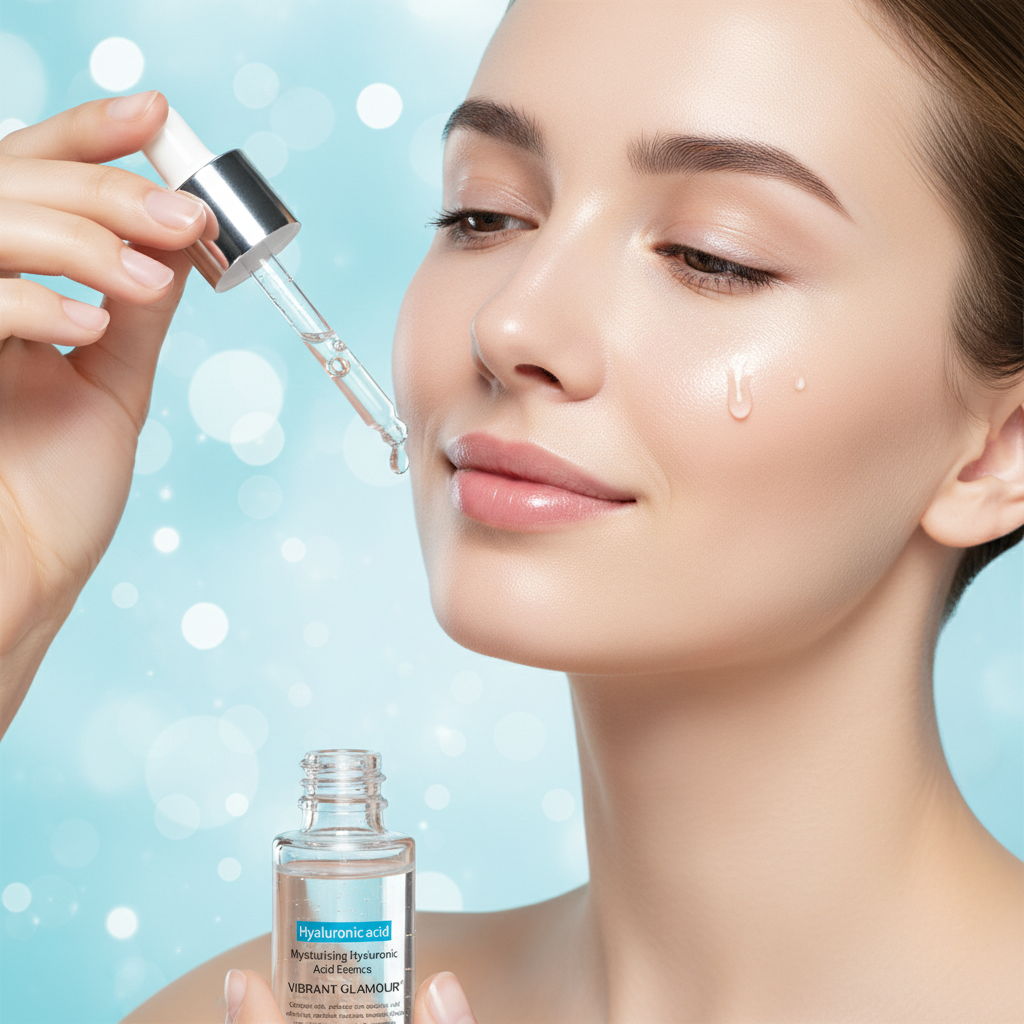 Sérum Facial de Ácido Hialurónico Vibrant Glamour — Hidratação Intensa 15ml