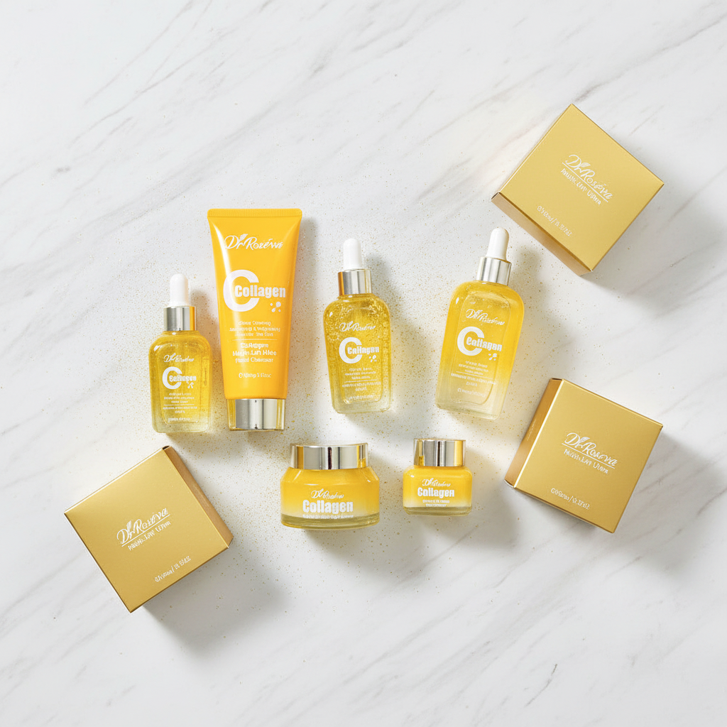 Kit Skincare Collagen Multi-Lift Ultra 6 Peças — Firmeza & Anti-Idade