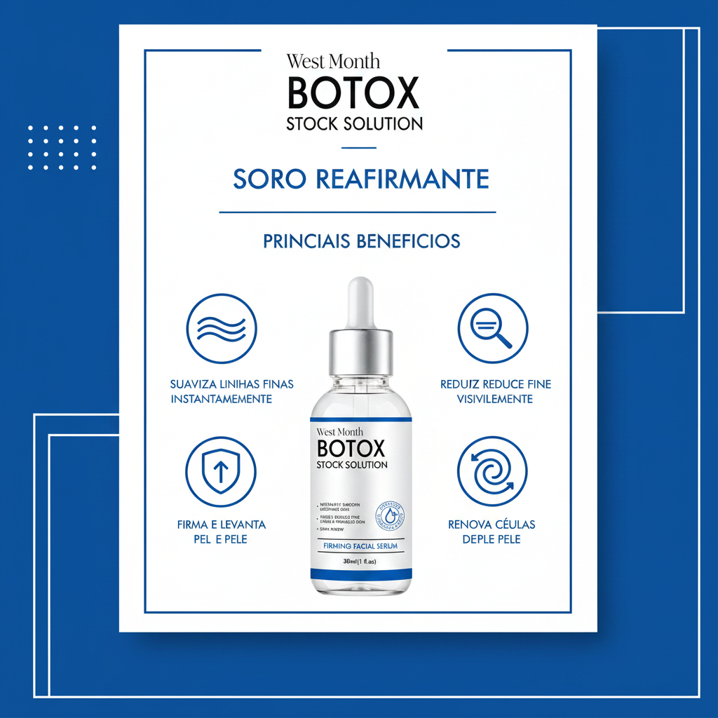 Sérum Facial Firmador Efeito Botox