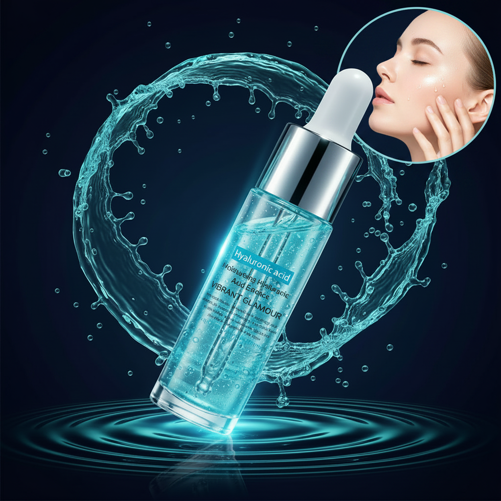 Sérum Facial de Ácido Hialurónico Vibrant Glamour — Hidratação Intensa 15ml