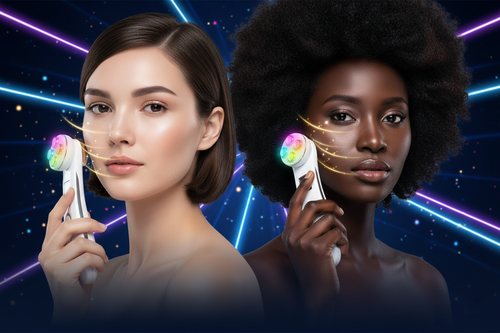 Dispositivo de Beleza de RF com Fototerapia LED – Rejuvenescimento e Antienvelhecimento da Pele