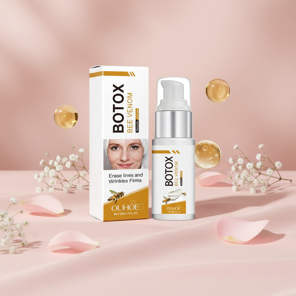 Loção Facial Firmadora Veneno de Abelha — Anti-Rugas e Rejuvenescimento 30ml