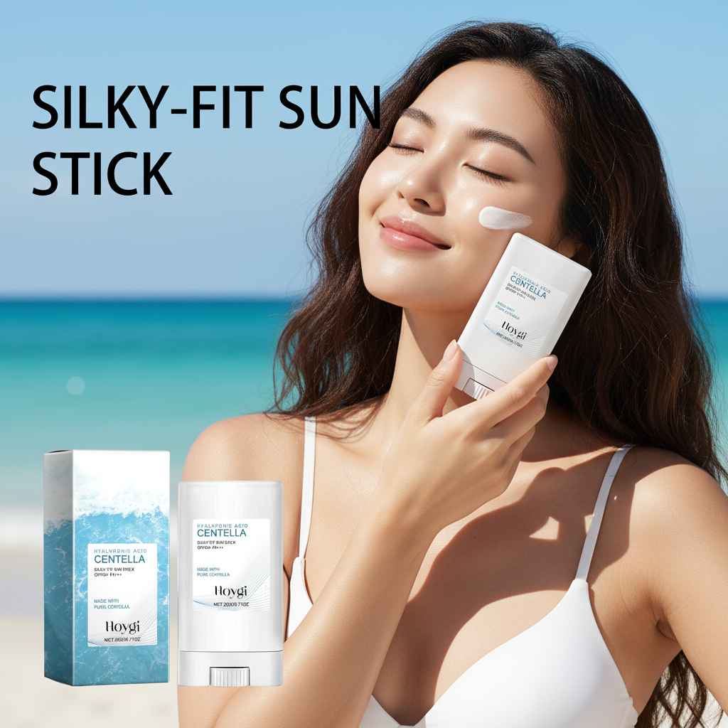Protetor Solar em Stick Hoygi Centella — Ácido Hialurónico, SPF50+ PA+++ e Centella Asiática 20g