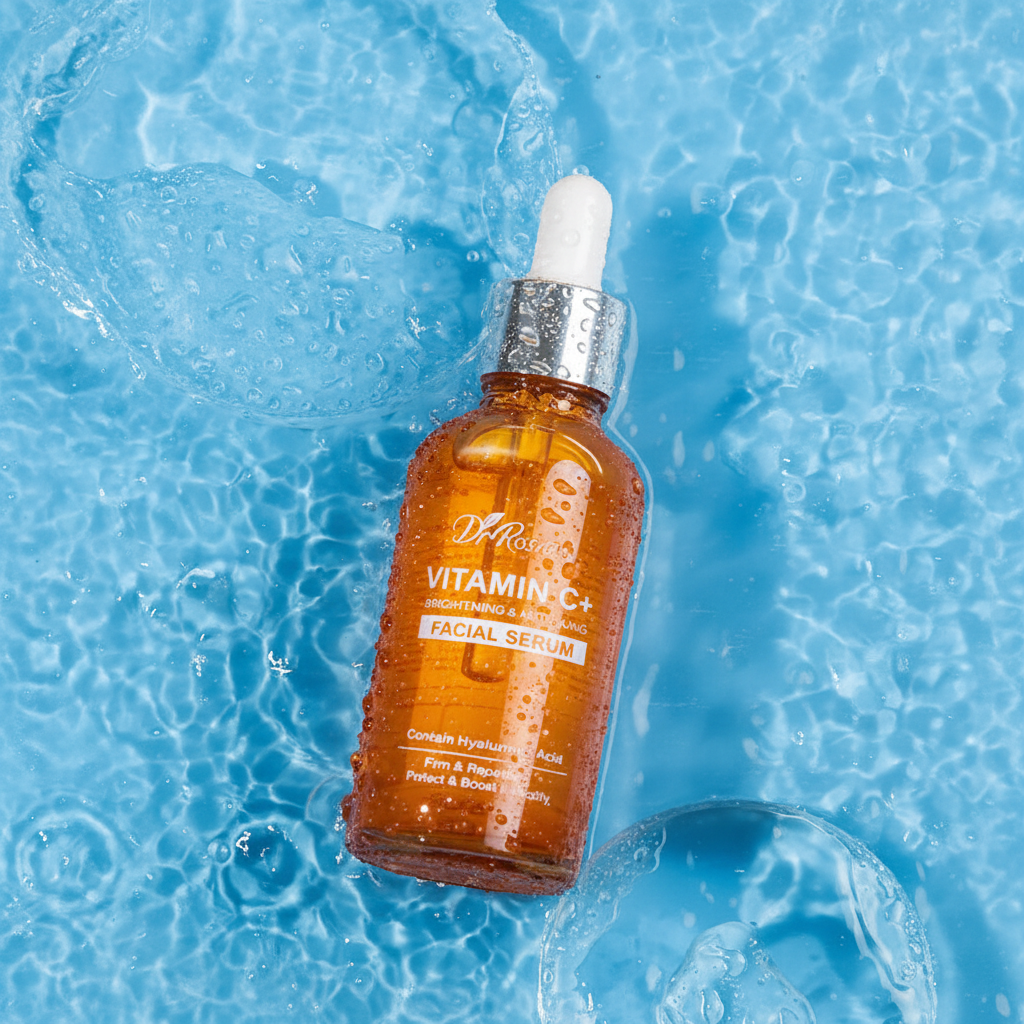 Sérum Facial Vitamina C Antioxidante e Hidratante — 50ml para Todos os Tipos de Pele