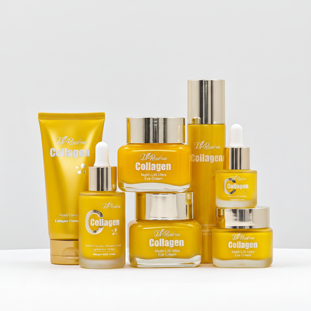Kit Skincare Collagen Multi-Lift Ultra 6 Peças — Firmeza & Anti-Idade