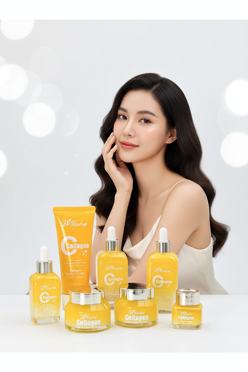 Kit Skincare Collagen Multi-Lift Ultra 6 Peças — Firmeza & Anti-Idade