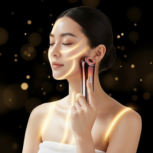 Facial Microcurrent EMS Device — Lifting, Rejuvenation, and Toning