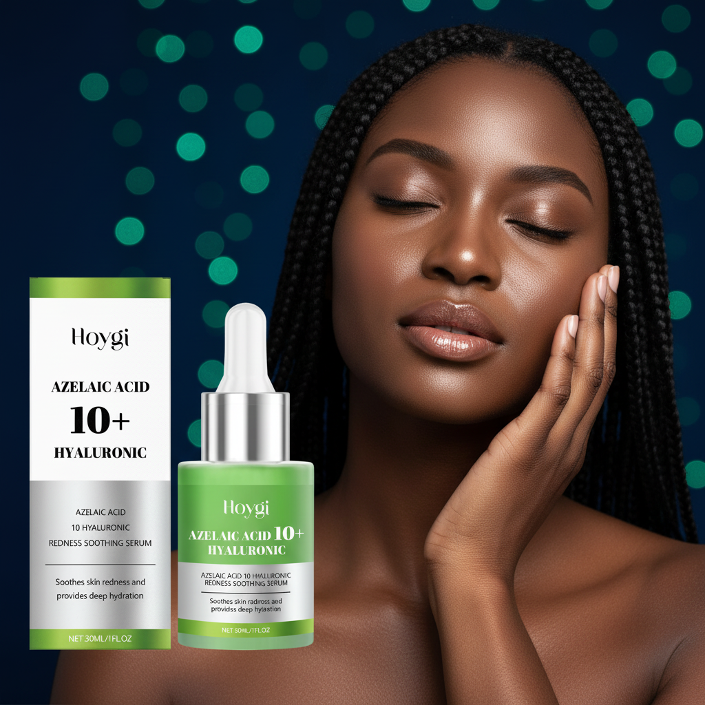 Essência Suavizante de Ácido Hialurónico Verde Claro 30ml-caixa