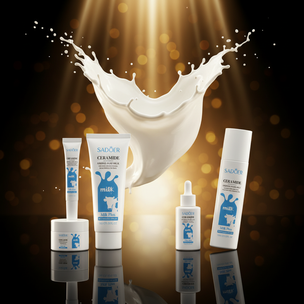 Kit Skincare Ceramide Milk Plus 6 Peças — Hidratação & Barreira Cutânea