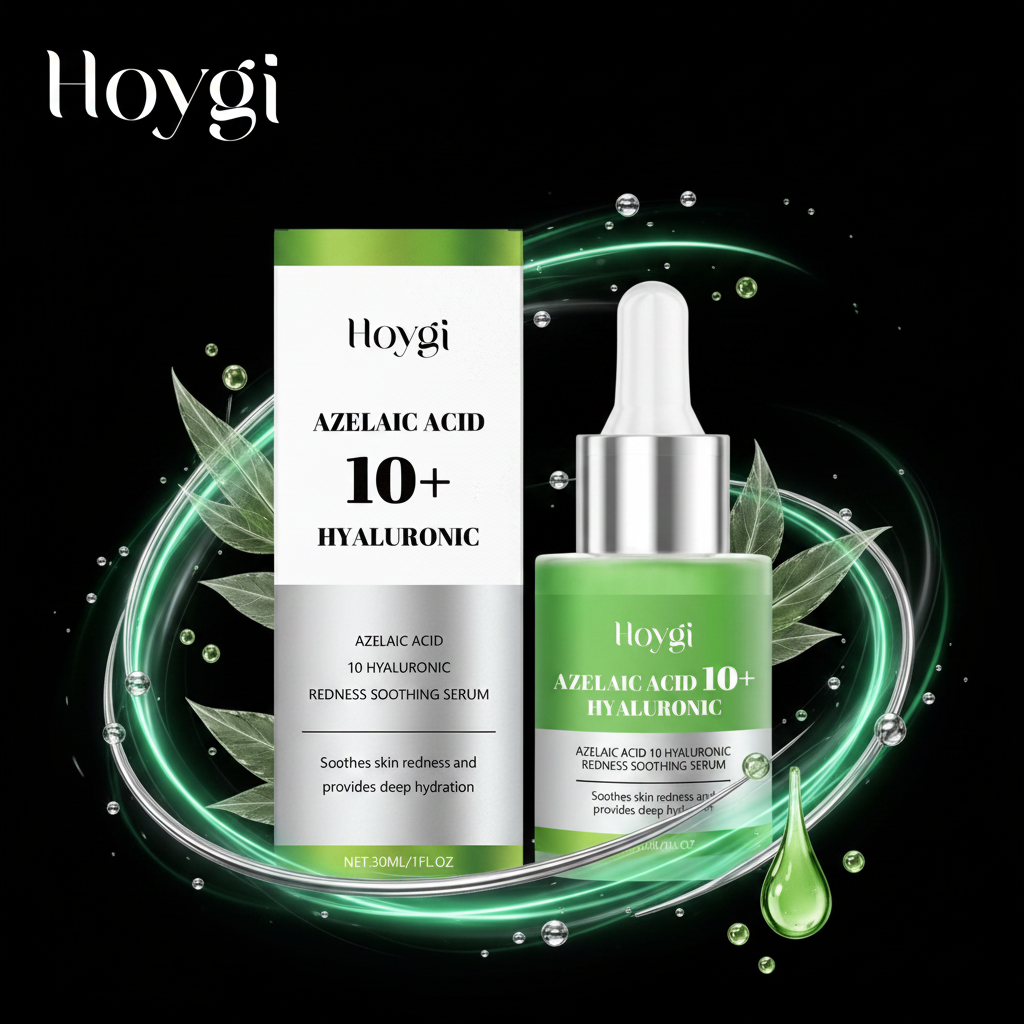 Essência Suavizante de Ácido Hialurónico Verde Claro 30ml-caixa