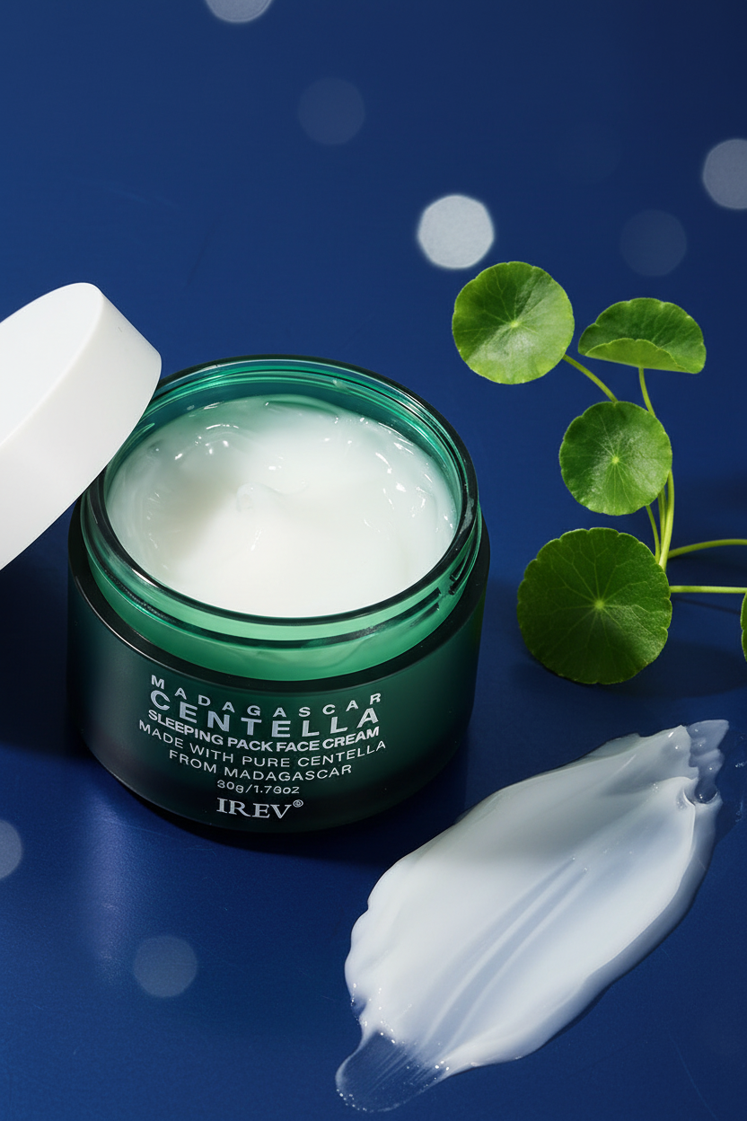 Kit Skincare Centella Asiatica 5 Peças — Calmante & Reparador