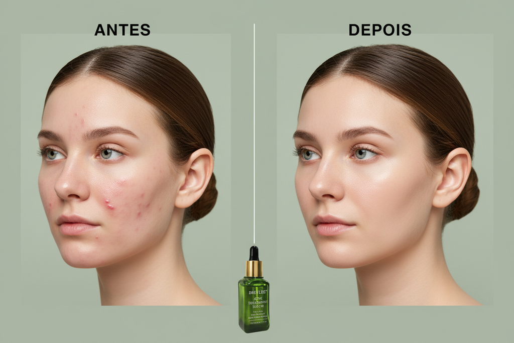 Sérum de Tratamento para Acne Óleo Reparador Facial
