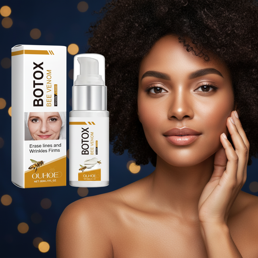Loção Facial Firmadora Veneno de Abelha — Anti-Rugas e Rejuvenescimento 30ml