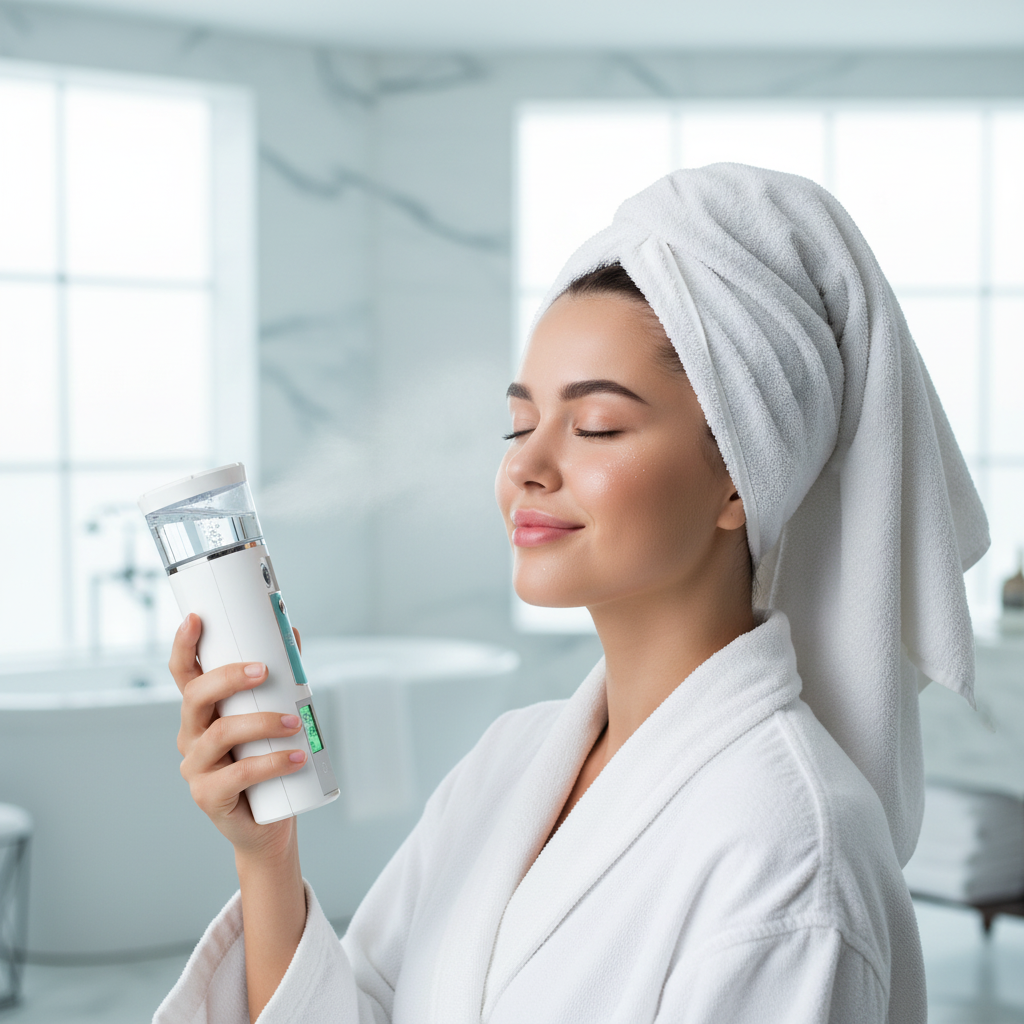 Spray Hidratante Facial USB Recarregável
