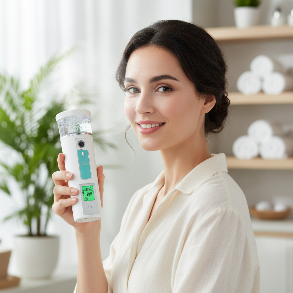 Spray Hidratante Facial USB Recarregável