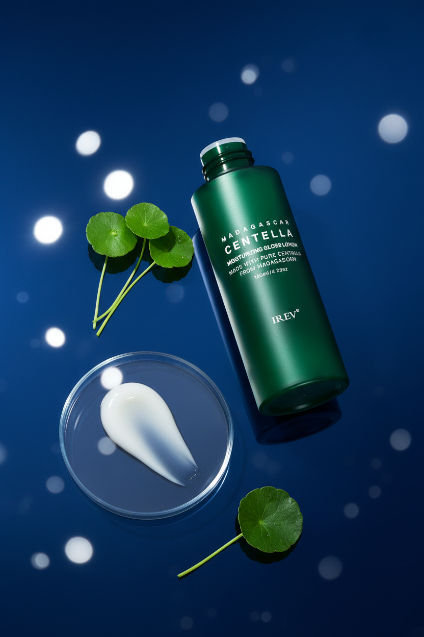 Kit Skincare Centella Asiatica 5 Peças — Calmante & Reparador