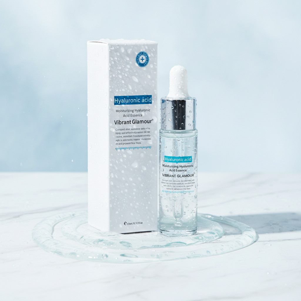 Sérum Facial de Ácido Hialurónico Vibrant Glamour — Hidratação Intensa 15ml