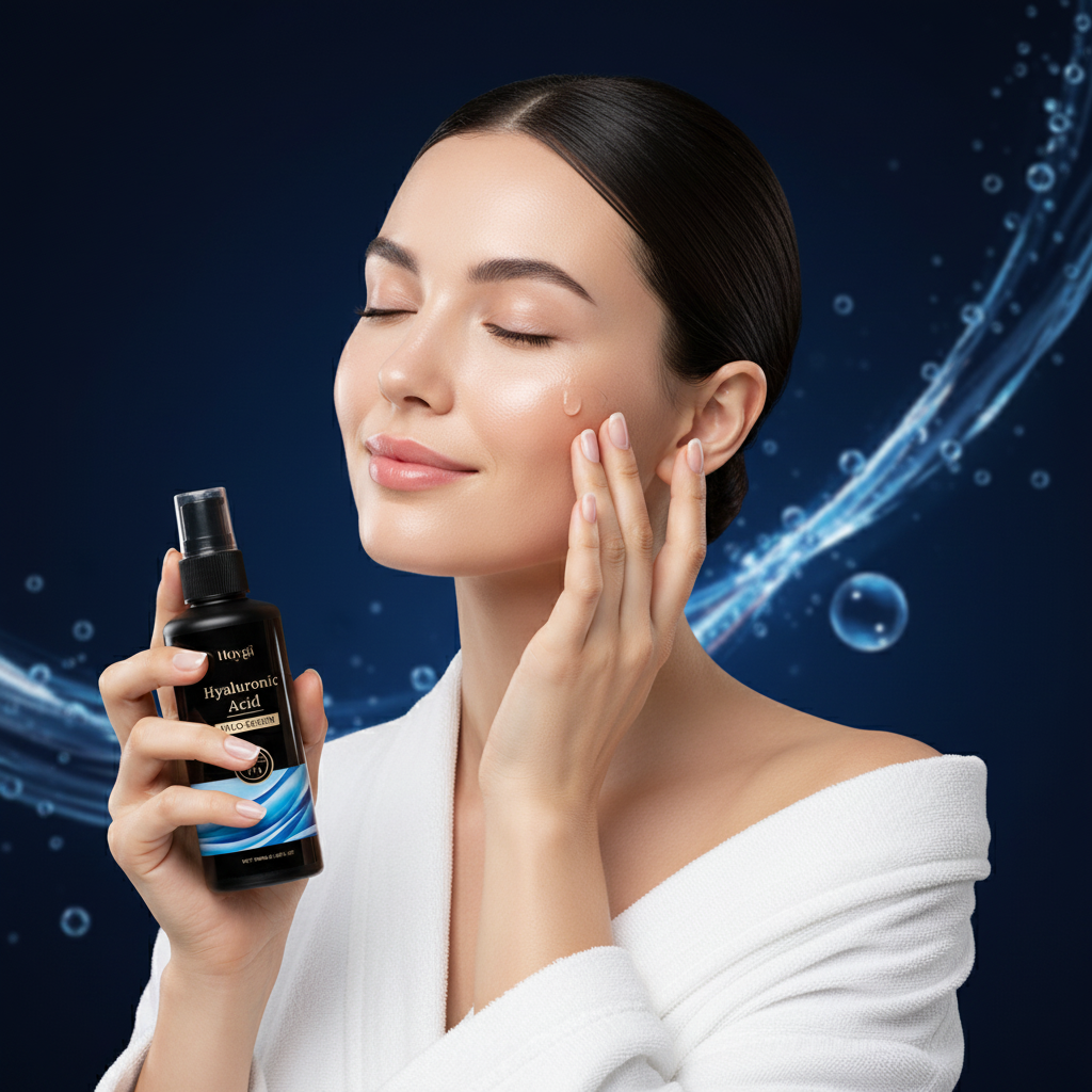 Hoygi Suave Hyaluronic Acid Serum — Deep Hydration with Rose Oil 100ml