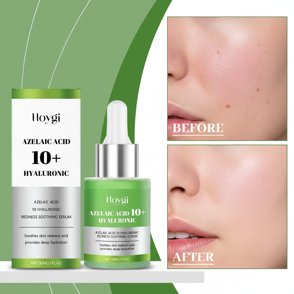 Essência Suavizante de Ácido Hialurónico Verde Claro 30ml-caixa